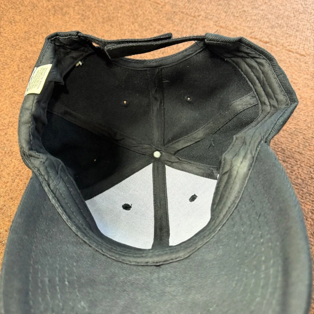 A+ Jeep Baseball Cap Mens Black Embroidered Logo Adjustable Hat One Size
